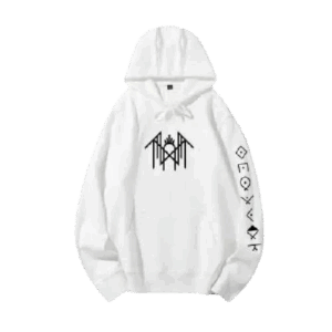 Sleep Token Trident Hoodie – Emblem White